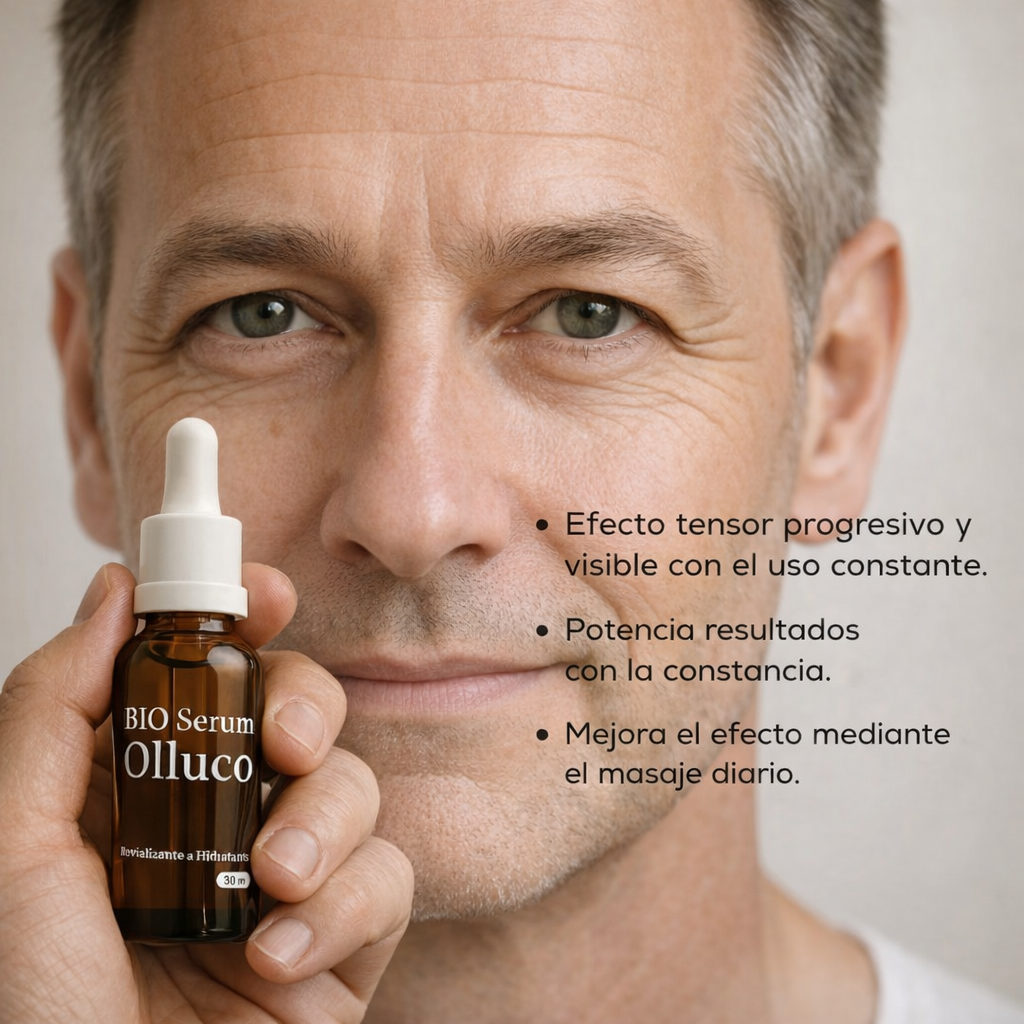 BIO Serum OLLUCO Y CAFEINA -Ojeras y Bolsas 30ml