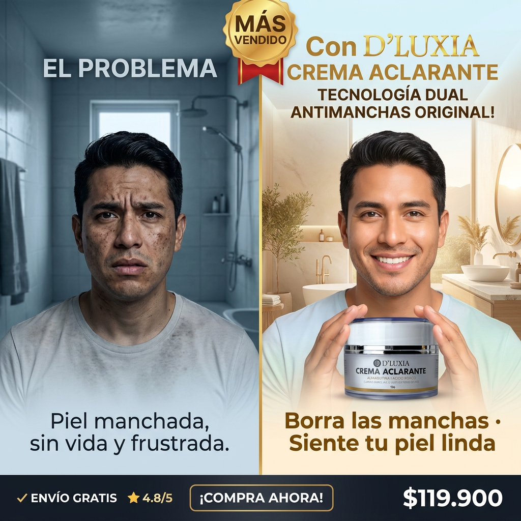 D´LUXIA CREMA ACLARANTE TECNOLOGIA DUAL ANTIMANCHAS ORIGINAL!